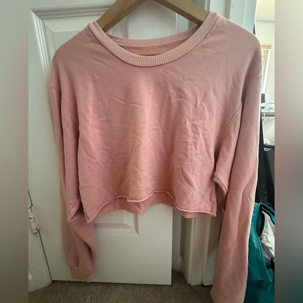 Skatie cropped crewneck